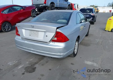 2001 Honda Civic Lx z USA, uszkodzony, nr VIN 1HGEM22561L117968